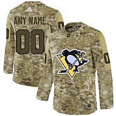 Pittsburgh Penguins Camo Men's Customized Adidas Jersey,baseball caps,new era cap wholesale,wholesale hats